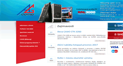 Desktop Screenshot of agcomp.cz